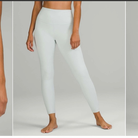 Lululemon Align Double Lined High-Rise Pant 28" Ocean Air - Picture 1 of 12